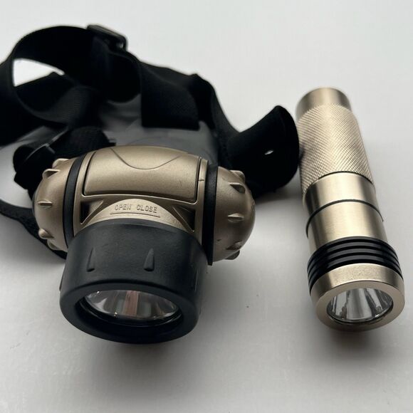 Durabilt LED Headlight & Flashlight Set Work Light Combo Tested & Working - Picture 7 of 7